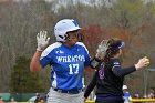 Softball vs Emerson 1  Wheaton College Softball vs Emerson in game 1 of a doubleheader. - Photo By: KEITH NORDSTROM : Wheaton, Softball